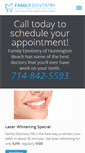 Mobile Screenshot of familydentistryhb.com